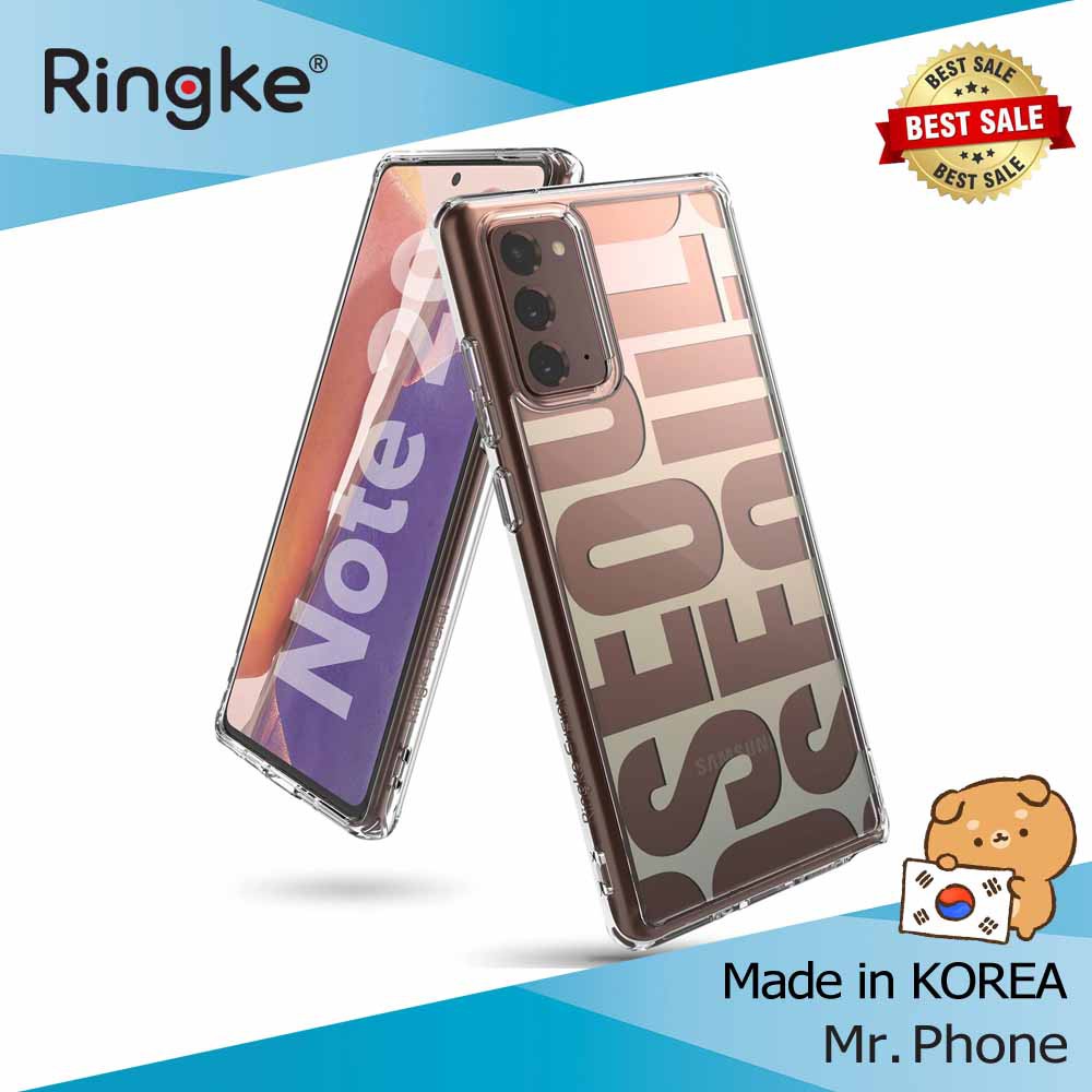 [THIẾT KẾ MỚI] Ốp lưng Galaxy Note 20 /Note 20 Ultra Ringke Fusion Design - Nhập khẩu Hàn Quốc