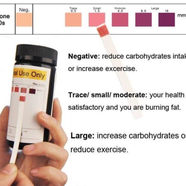 1 hộp que thử Keto 100 que