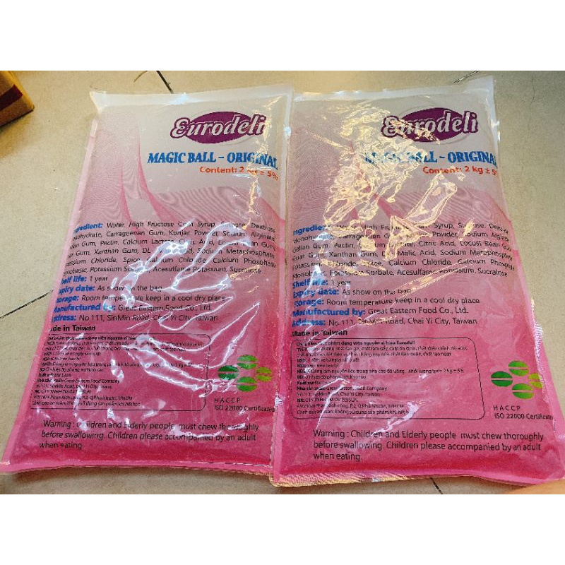 Trân Châu Ngọc Trai 3Q EuroDeli 2kg