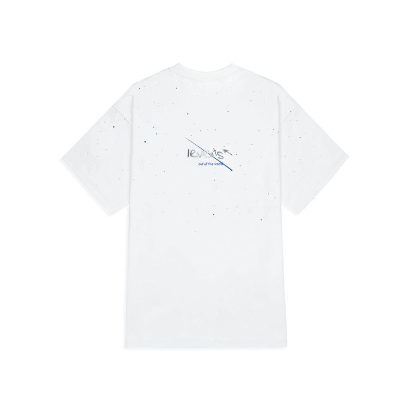 Áo tee Levents Spaceship - Black/White