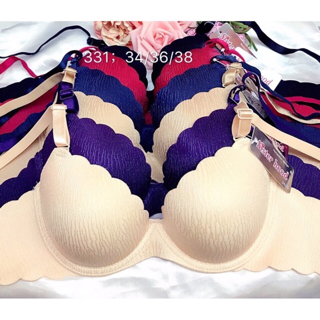 Áo Lót Đúc Su Vân Rạn Cao Cấp 331, Nâng Ngực Hiệu Quả