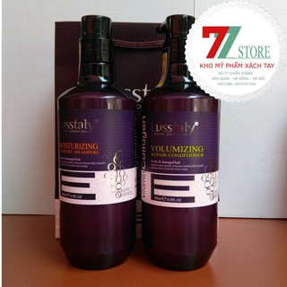 GỘI XẢ LUSSTALY COLLAGEN VITAMIN E KÍCH MỌC TÓC, SIÊU PHỤC HỒI, TRỊ GÀU, TĂNG PHỒNG 500ML