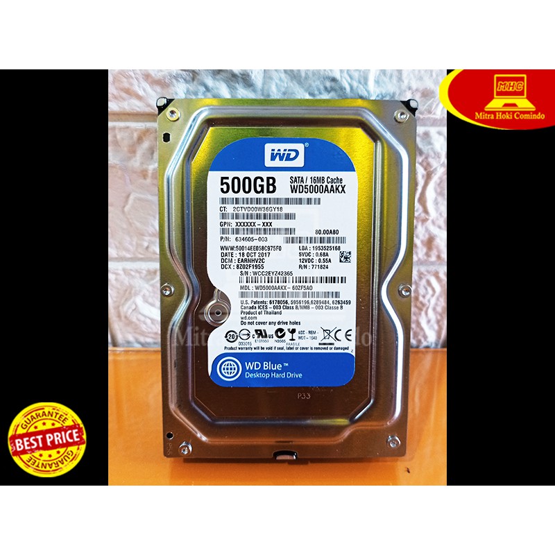 Ổ Cứng Trong Wd 500gb Sata | BigBuy360 - bigbuy360.vn