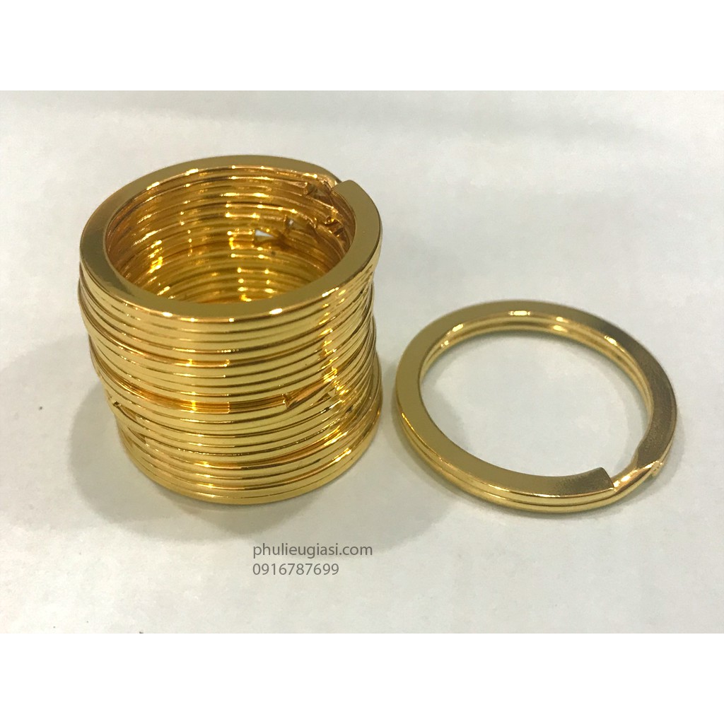 KHOEN DẸP MÓC KHÓA MÀU VÀNG CAO CẤP 3CM