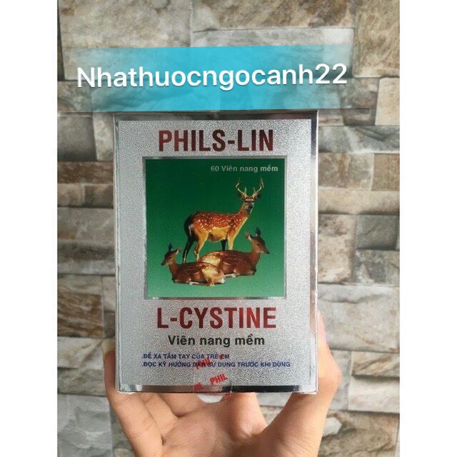 VIÊN UỐNG L-CYSTINE BỔ SUNG DƯỠNG CHẤT CHO DA,TÓC,MÓNG 60 viên nang mềm