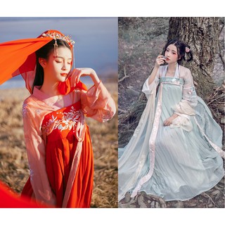 Trang phục Uyển Nương - Thiền Cung Hoa Mai Xám