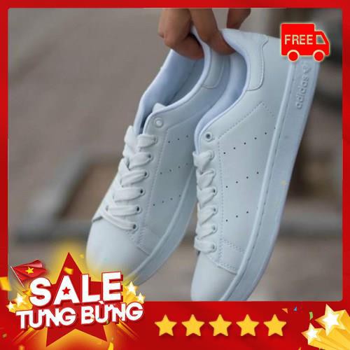 ⚡ [Freeship] Giày Thể Thao Stan Smith Full Trắng - Hàng Có Sẵn + Fullbox - Xước Store