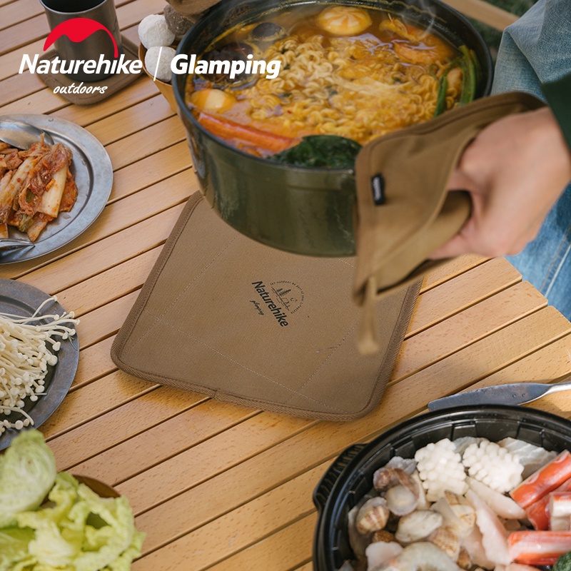 Tấm canvas chịu nhiệt lót nồi/ly/chén Naturehike NH21PS004