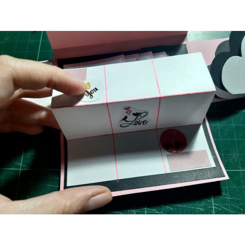 5610 card love handmade gắn hình