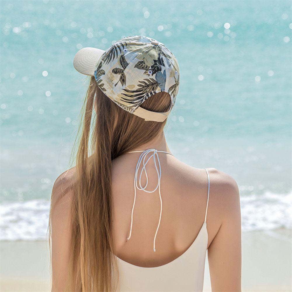 Mũ Lưỡi Trai Chống Nắng Thiết Kế Đơn Giản Phong Cách Bohemia 1 Cho Nữ