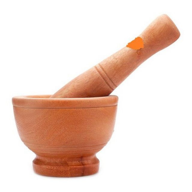 Cối chày gỗ nhà làm nhiều kích thước