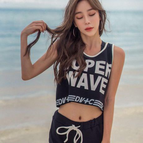 [ FORM ĐẸP + CÓ SIZE] Đồ bơi kín đáo quần đùi sport