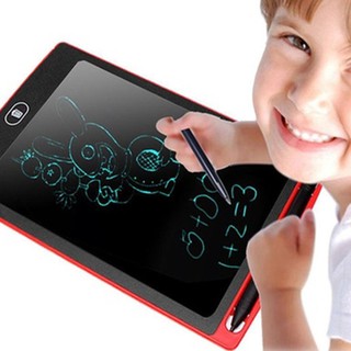Bảng LCD cho bé tập vẽ viết thay thế giấy nháp, thiết kế giống chiếc Ipad cho bé hứng khởi khi dùng, tự xóa