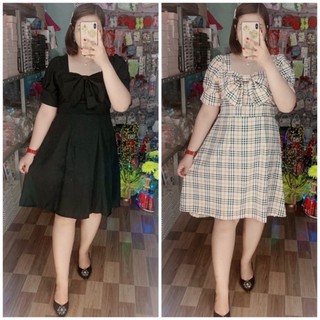 Đầm nơ to trước ngực 60-90kg