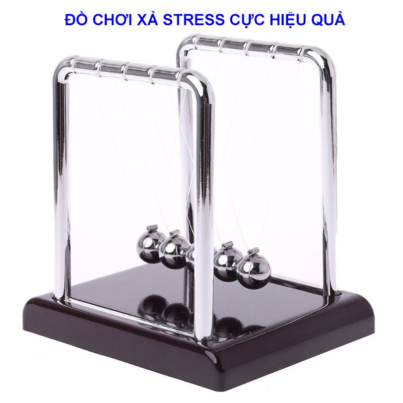 Con Lắc Newton - Con Lắc Dao Động Trang Trí Bàn Học, Bàn Làm Việc Xả Stress Cực Hiệu Quả