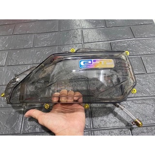 Ốp lọc gió Xám Khối gắn các loại xe ab vario click