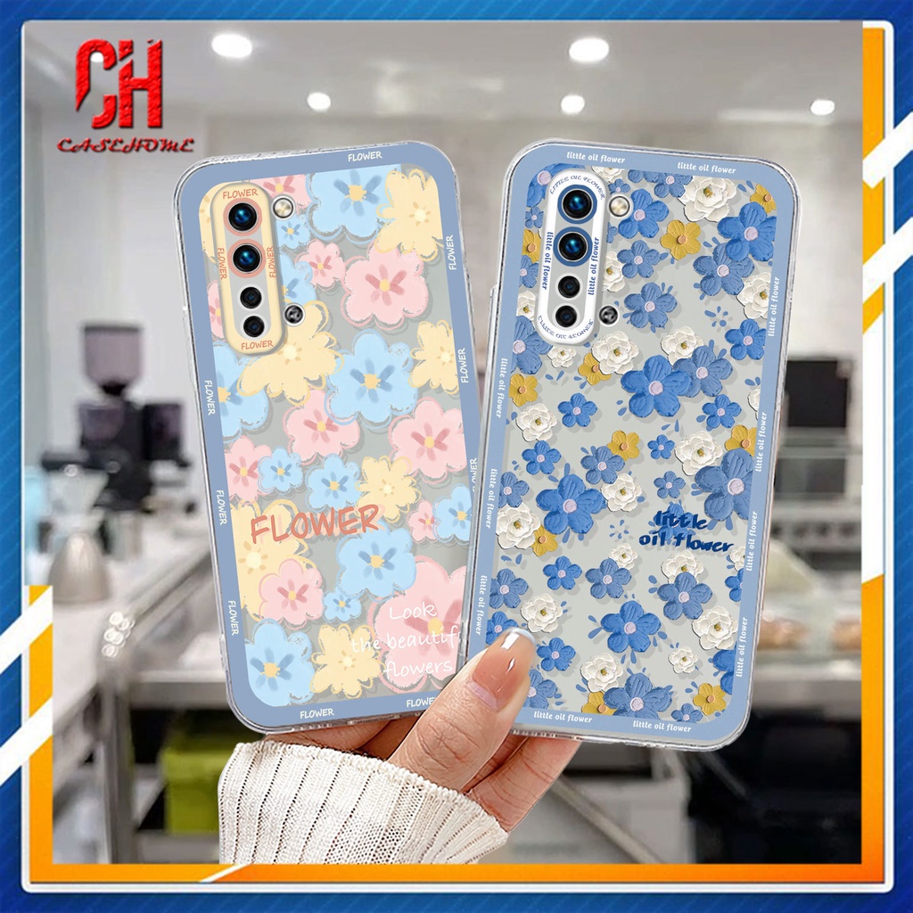Ốp Điện Thoại Tpu Mềm Hình Hoa Cho Realme 5S 5 5S 5i C17 7i C11 2021 C21Y C31 C35 C15 C21 C25 C20 C3 C12 C2 C25S C1 C25Y C2 C3i 6i C20A realme Narzo 20 10 10A 20A 30A