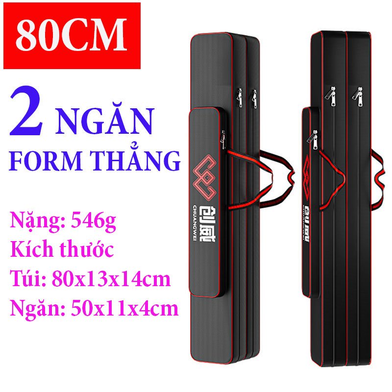 Bao Đựng Cần Đơn Đài Siêu Bền Chống Thấm Nước,2-3 Ngăn BC-04