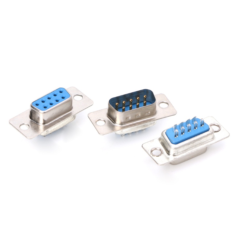 Set 5 Cặp Đầu Nối Dây Điện DB9 RS232 9 Pin Chuyên Dụng Chất Lượng Cao