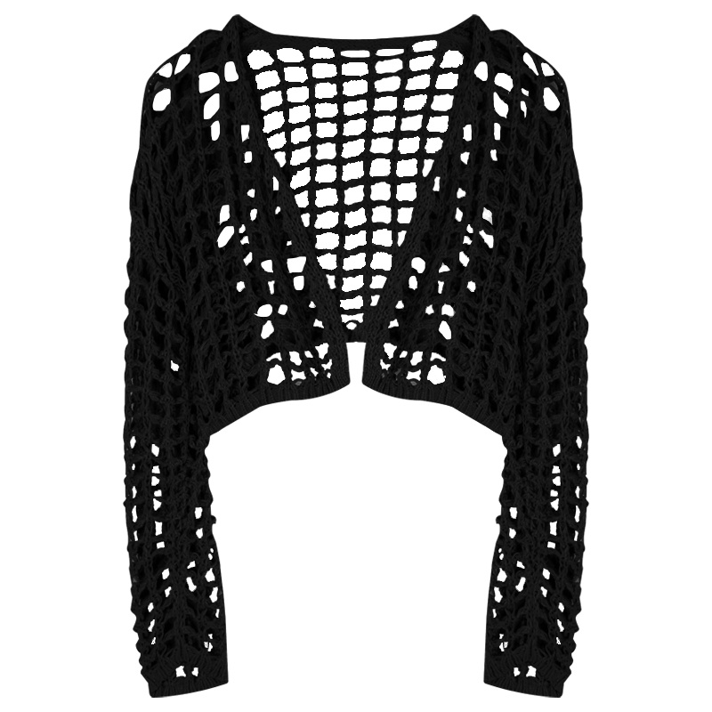 NUZIRO Áo khoác cardigan dệt kim tay dài/ Áo kiểu hai dây  che nắng thời trang dành cho nữ