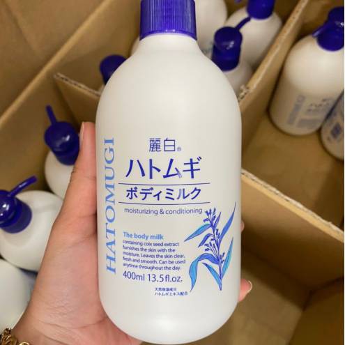 Sữa Dưỡng Thể Hatomugi Cấp Ẩm, Làm Sáng Da Body Milk Ban Ngày Và Ban Đêm 250ml/400ml