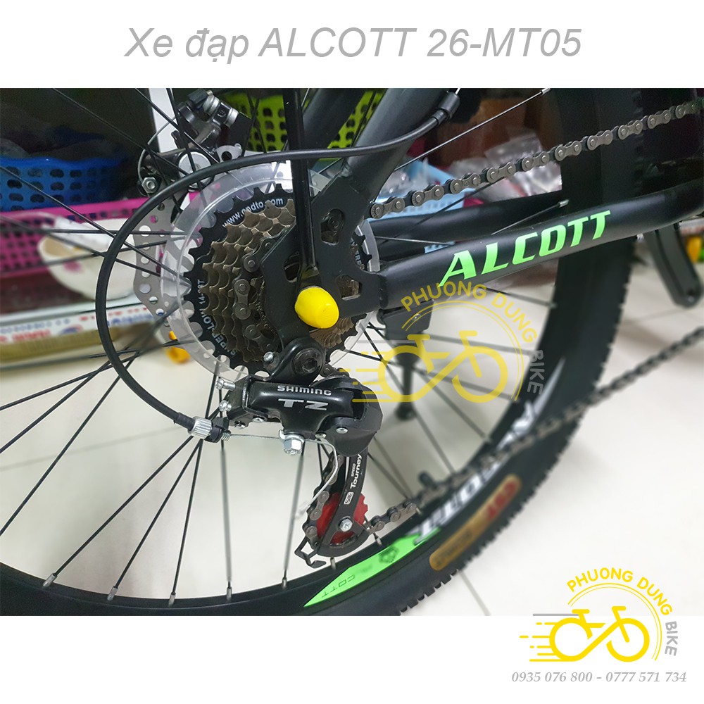 Xe đạp thể thao địa hình ALCOTT 24AL-MT05 / 26AL-MT05