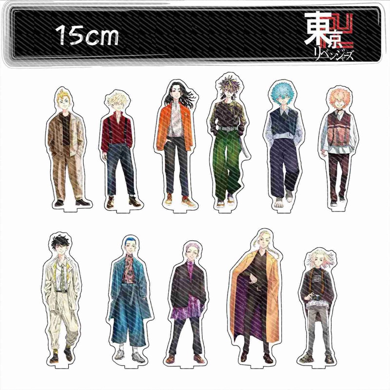 Mô hình nhân vật Namjiro Ken Takemichi Hinata trong hoạt hình anime Tokyo Ghoul bằng nhựa acrylic đứng để bàn trang trí