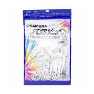 Tăm chỉ nha khoa Okamura 50 cây