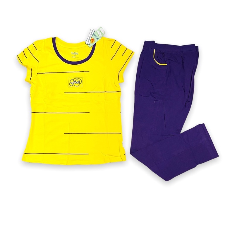Đồ bộ Gia Hồi tay ngắn quần dài L,XL