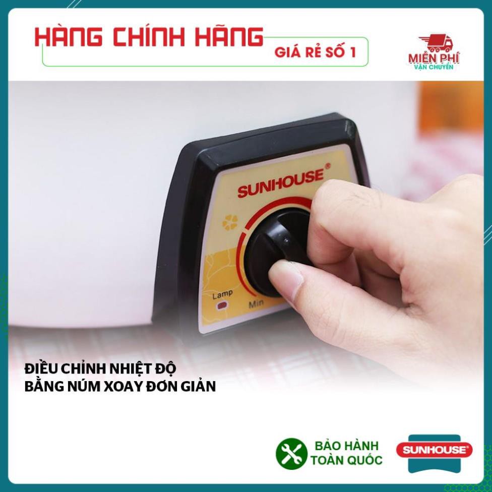 Nồi lẩu điện Sunhouse SHD4521, Nồi lẩu Sunhouse SHD4521 làm nóng nhanh, tỏa nhiệt cao cấp.