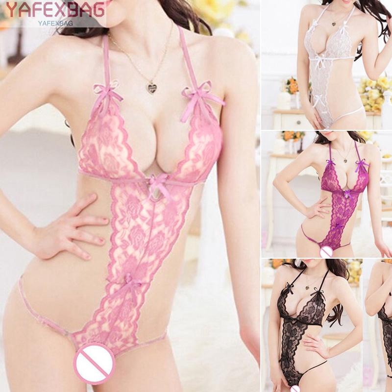 Đồ lót ngủ một mảnh đeo dây chất liệu ren cho phụ nữ | BigBuy360 - bigbuy360.vn