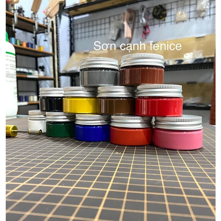 Sơn cạnh da FENICE nhiệt cao cấp - Dụng cụ phụ liệu làm đồ da thủ công