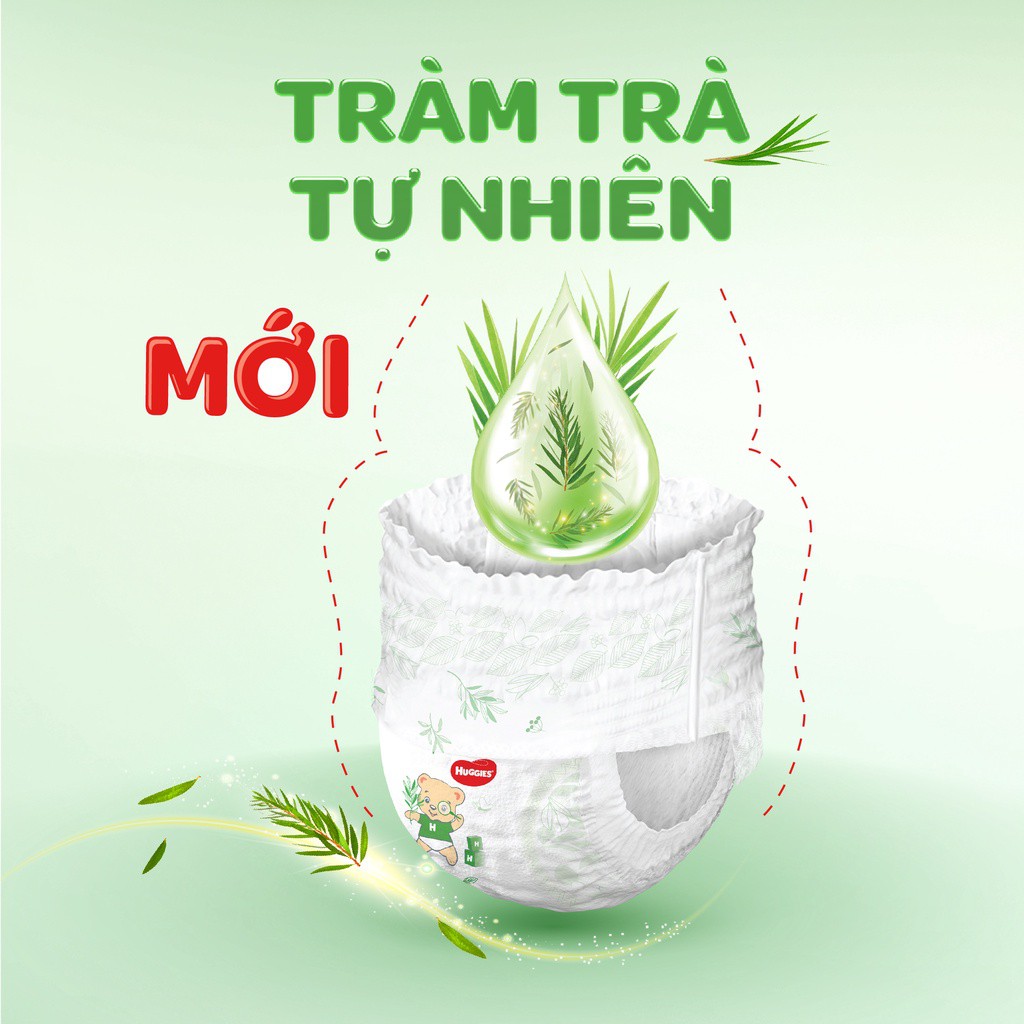 Tã quần Huggies Tràm Trà Tự Nhiên XXXL24 + 6 miếng:Chính Hãng