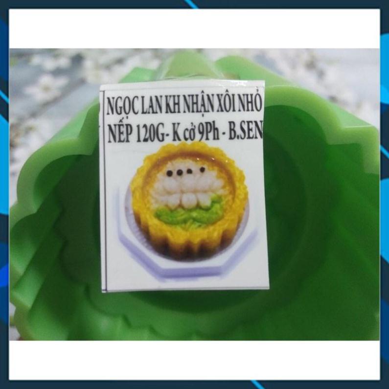 Khuôn xôi tròn hoa sen 9cm