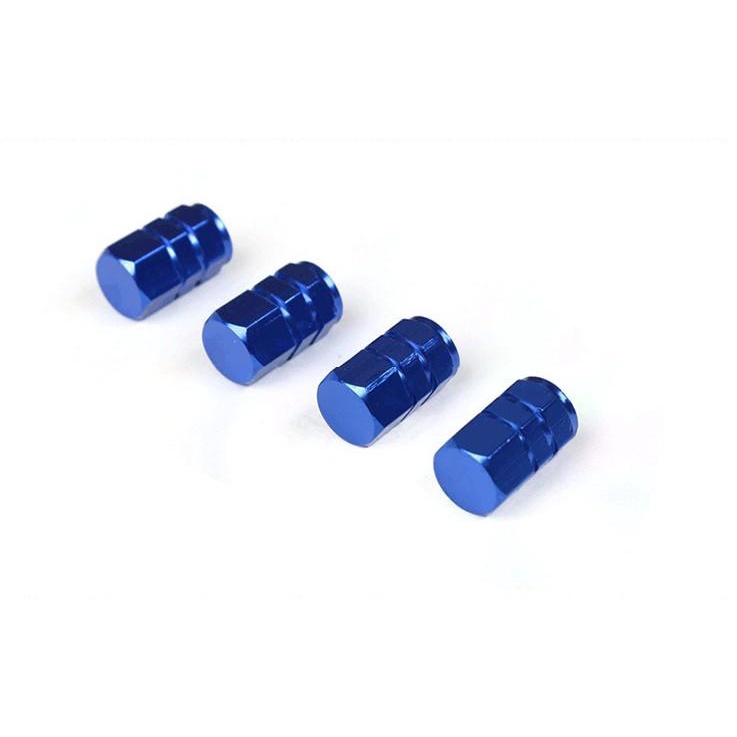 4 Nắp Van Bánh Xe Bằng Nhôm Hình Lục Giác