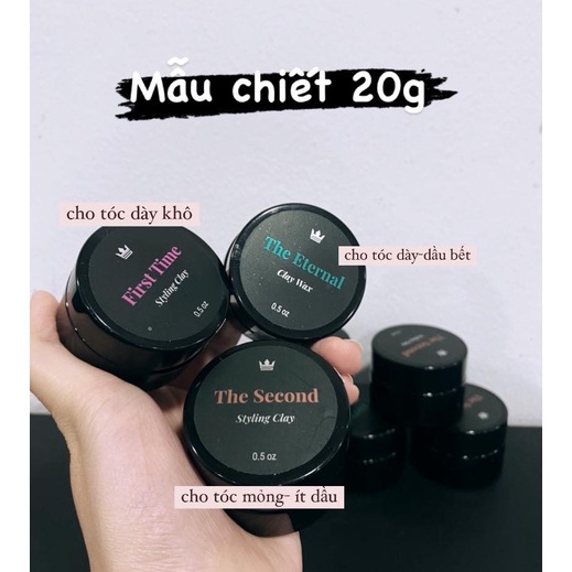 Sáp vuốt tóc nam Stephen Nolan 603 First Time, The Second, The Eternal Dark Time -  Siêu giữ nếp Chống mũ bảo hiểm