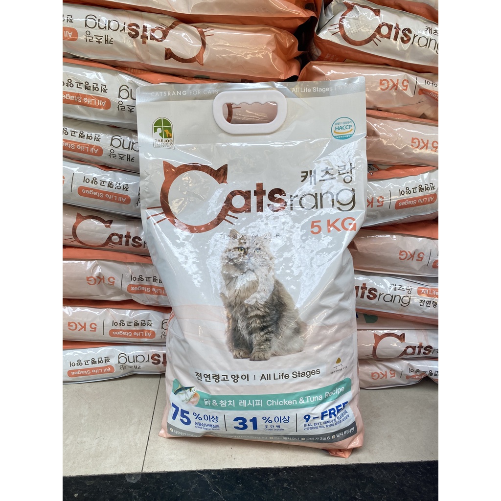 Thức ăn hạt Catsrang cho mèo mọi lứa tuổi - Xuất xứ Hàn Quốc - Zimpet