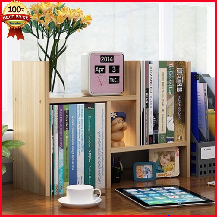 KỆ SÁCH GỖ ĐỂ BÀN MINI - KỆ ĐA NĂNG