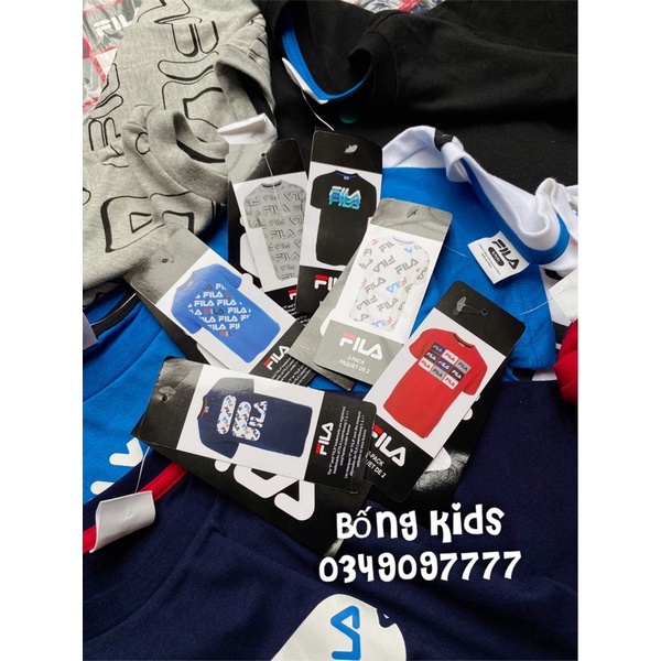 Áo Phông Bé Trai In Chữ FL