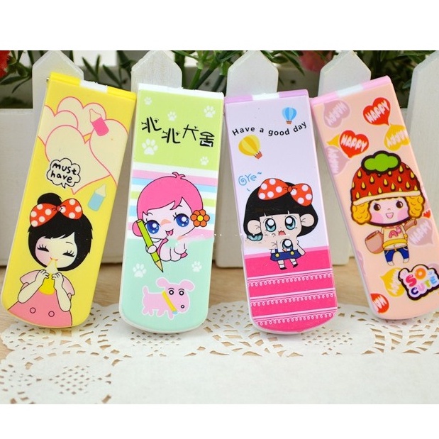 Gương Kèm Lược Gấp Gọn Trang Điểm Bỏ Túi Tiện Lợi - Duashop