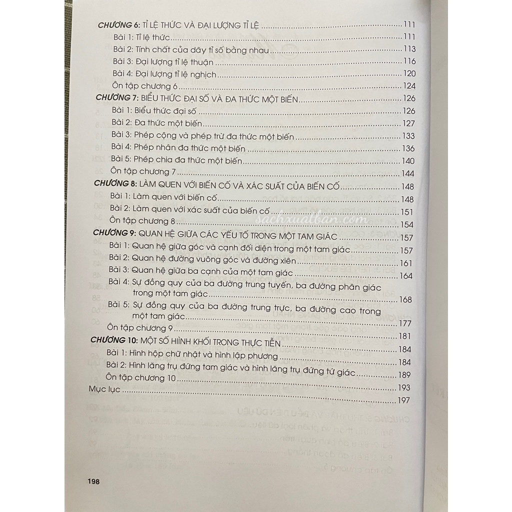 Sách 500 Bài Tập Cơ Bản Và Nâng Cao Toán 7 (Đánh Giá Và Phát Triển Năng Lực Toán)