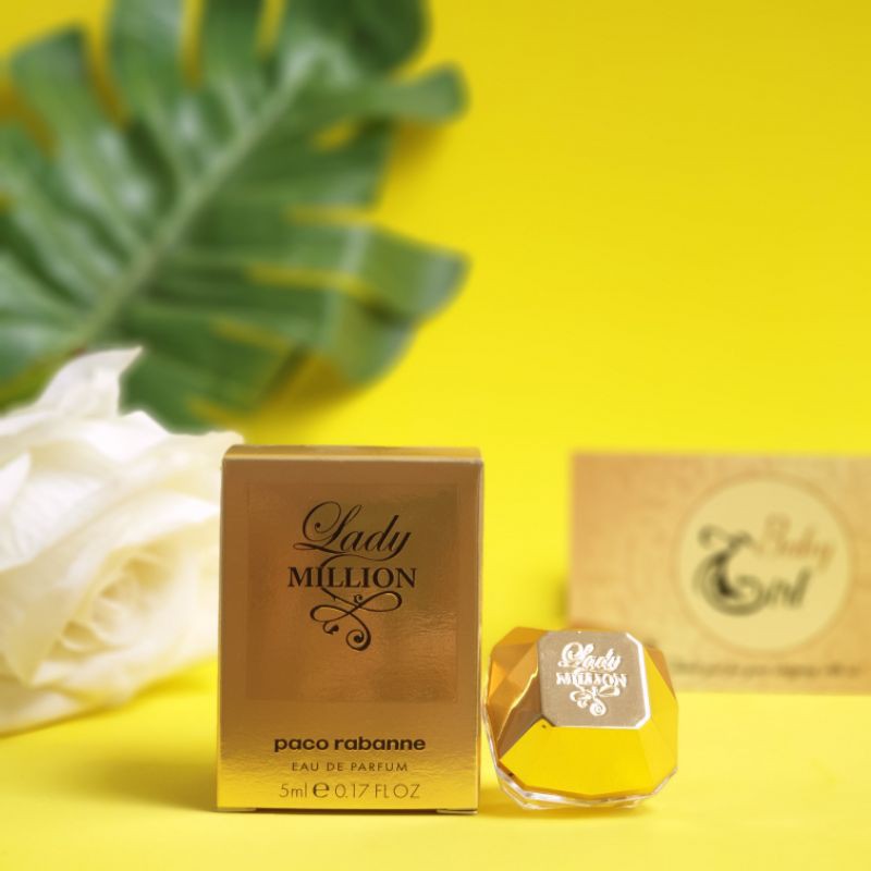 Nước Hoa Mini Nữ Lady Million EDP 5ml