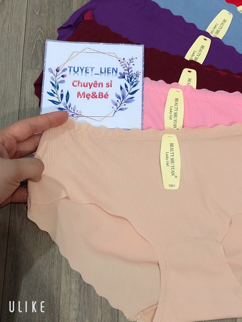 Combo 3 quần hoặc 5 quần lót cotton tăm mềm mịn | BigBuy360 - bigbuy360.vn