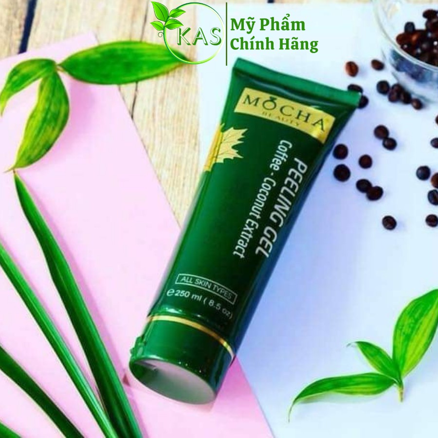 Gel Tẩy Tế Bào Chết MoCha Tinh Chất Cà Phê Dừa Dưỡng Da Nhẹ Nhàng Loại bỏ Da Chết Trên Cơ Thể Hiệu Quả