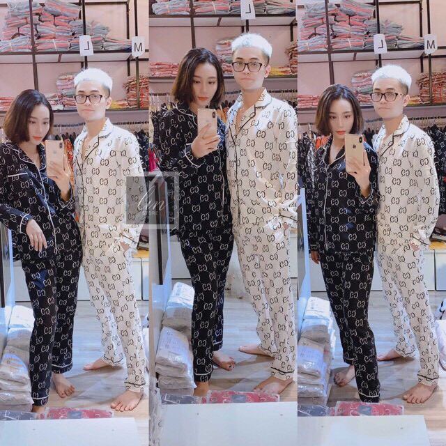 Bộ Đồ Pijama Nam Nữ Chất Kate Thái | BigBuy360 - bigbuy360.vn