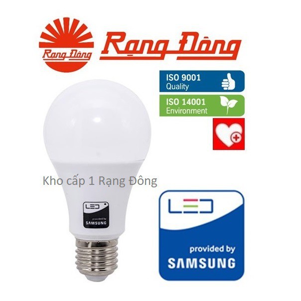 Bóng đèn LED 12V - 24V DC 7W / 9W /12W Rạng Đông, ChipLED Samsung