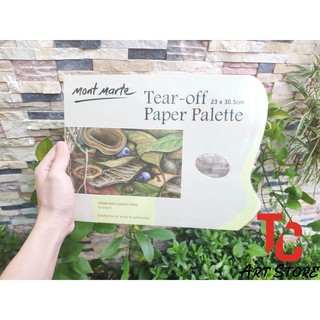 Bảng Pha Màu Giấy Mont Marte Tear Off Paper Palette