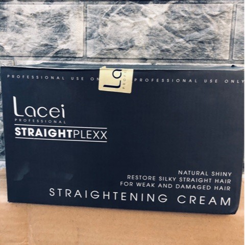 Thuốc duỗi tóc siêu thẳng Lacei Straightplexx - Straightening Cream 1000mlx2