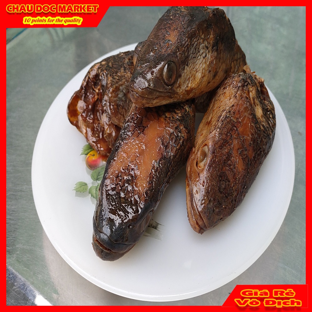 Mắm Đầu Cá Lóc Bông Hủ 1 Kg Loại To Nhiều Thịt Thơm Ngon Hiệu Kim Yến.