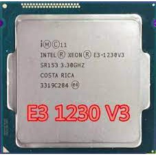 Bộ xử lý Intel® Xeon® E3-1230 v3 8M bộ nhớ đệm, 3,30 GHz tương đương i7 4770